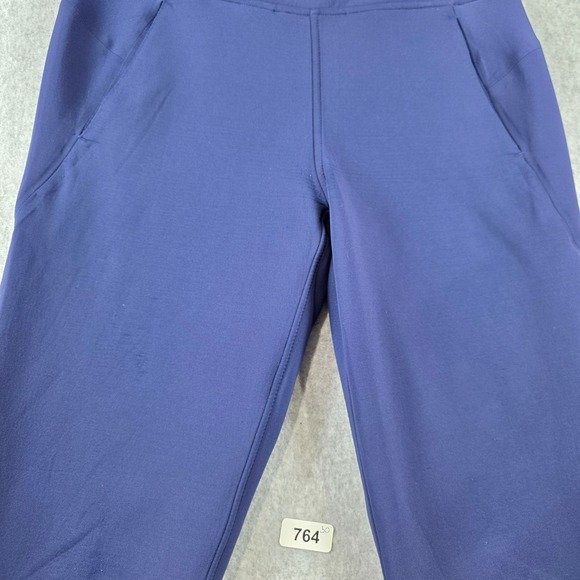 Lululemon Scuba High-Rise Jogger Navy Blue Fleece Sweatpants Womens Size 4 - Picture 4 of 12